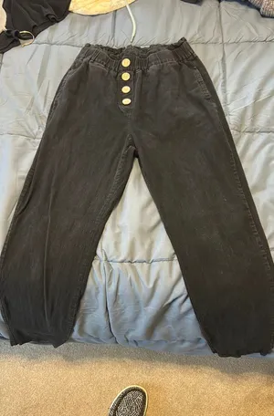 Black dress up pants thumbnail 1