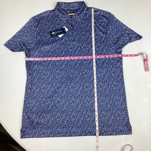 Jack Nicklaus Golf Polo Shirt Large Stretch UPF 50 NEW! Retail $68 thumbnail 8