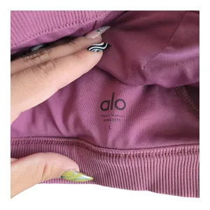 Alo Yoga Purple Togetherness Sports Bra Size: L thumbnail 4