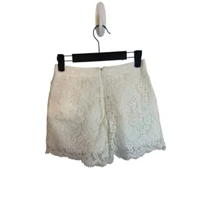 Aviva On Earth White Floral Lace Shorts thumbnail 2