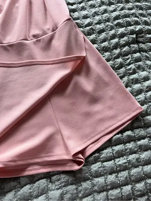 Blue Blush One-Shoulder Pink Women’s Dress thumbnail 4