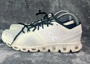 On Cloud X Women’s Size 9 Running Shoes White Black Training Sneakers thumbnail 1
