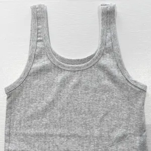 New Aerie Wide Rib Tank Top Medium Heather Gray Size XS thumbnail 6