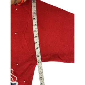 V J Women's North Pole Christmas Sweater thumbnail 5