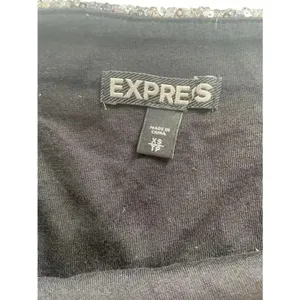 Y2K Express Sequin Snakeskin Pattern Mini Skirt - Black/Gold - Size XS 0289‎ thumbnail 6
