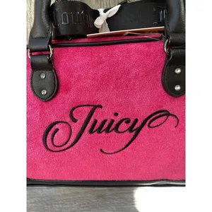 Juicy Couture | Pink Bowler Satchel Bag & Black Card Wallet Set thumbnail 6