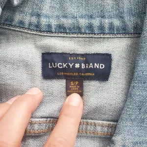 Lucky Brand Light Blue Jean Jacket Size  Small thumbnail 2