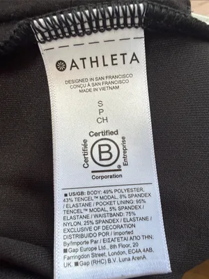 Athleta Seasoft Cozy Pant in Black #533653 W2551 Sz S thumbnail 10