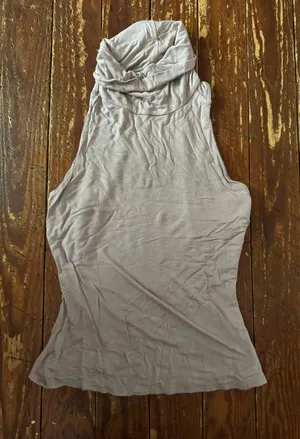 Lulus Light Pink Turtleneck Tank thumbnail 1