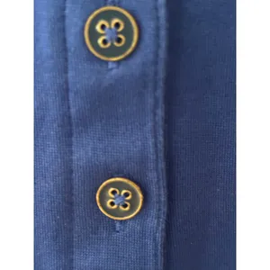 Peter Millar Womens Royal Blue Golf Polo Shirt Moisture Management Medium thumbnail 4