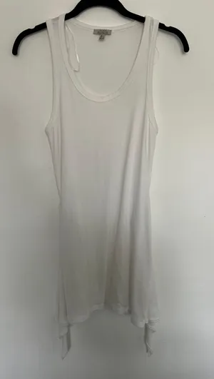 ZARA NWOT wrap White Mini Beach Dress thumbnail 4