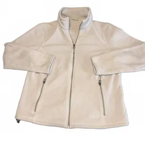 L.L.Bean Women's Polartec Large Fleece Jacket Cozy Regular Outdoor Grey Full Zip thumbnail 1