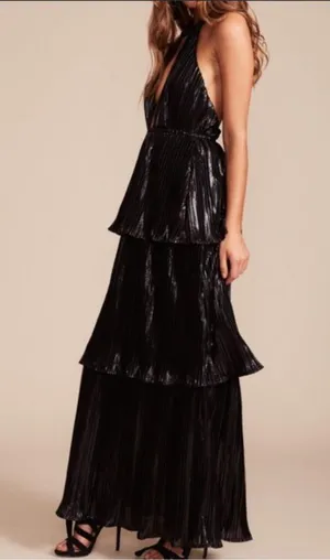 Womens Lioness 3 Tiered Pleated Maxi Dress thumbnail 2