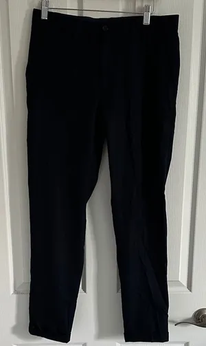 Zara dark blue Pants thumbnail 1