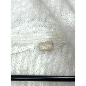 Anthropologie Knitted & Knotted Wool Blend Fuzzy Cardigan Sweater‎ Size M thumbnail 8