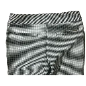 Acegolfs Eagle Performance Pull On Stretch Ankle Pant Black White Gingham Sz S thumbnail 5