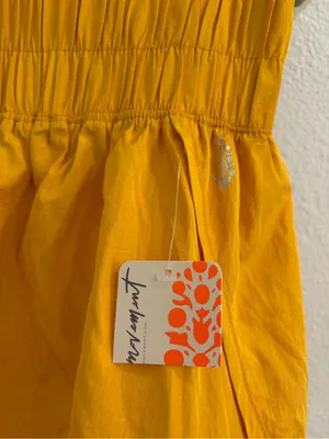NWT Free People Movement Way Home Run Shorts Golden Small thumbnail 5
