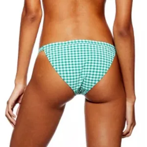 Topshop Gingham Bikini Bottoms Green White Size 8 NWT Checkered Swim Bottoms thumbnail 8