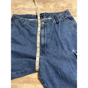 Vintage Polo Ralph Lauren Cargo Denim Shorts Jean Women's Plus Size 18 thumbnail 8