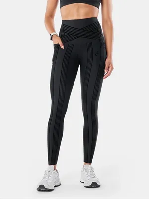 Fanka Body Sculpt Resistance Leggings Black High Rise Size Small thumbnail 2