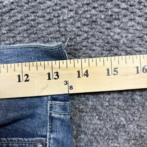 We The‎ Free Frayed Raw Hem Skinny Jeans Size 25 Distressed High Rise Light Wash thumbnail 4