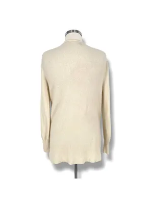 Madewell Kent Cream Open Front Cardigan Sweater Pockets Size Small Cozy Cottage thumbnail 5
