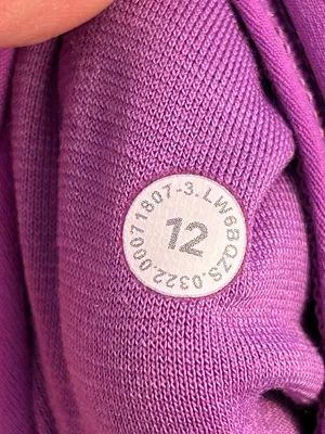 Lululemon align, high-rise shorts size 12 in moonlight magenta 6”excellent thumbnail 3