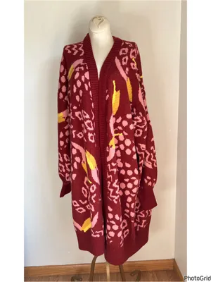 Farm Rio Toucanissimo Cardigan Size Medium thumbnail 3