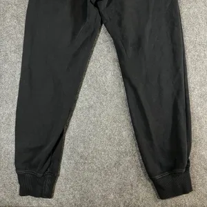 Nike Women Fleece Joggers Black Sweatpants Small Embroidered Swoosh Logo Pockets thumbnail 13