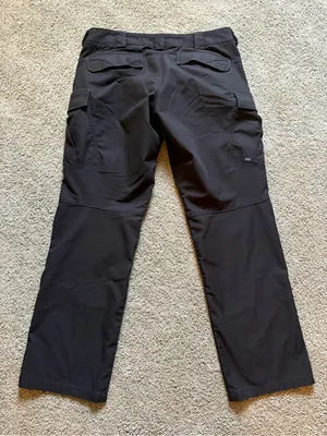 5.11 Tactical Black Utility Cargo Pants Womens Size 12 Workwear Outdoor Mid Rise thumbnail 9