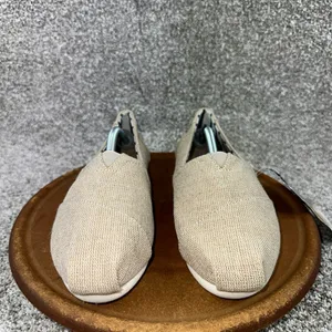 Toms Women's Natural Heritage Canvas 10015260 Cupsole Slip On Flats Size 7.5 thumbnail 2