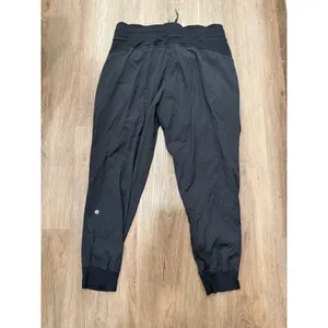 Lululemon Dance Studio Jogger Black Size 14 Lightweight Tapered Athletic‎ Pants thumbnail 3