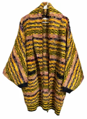 Anthropologie Oversized Fuzzy‎ Cardigan Sweater Women's Size L/XL thumbnail 1