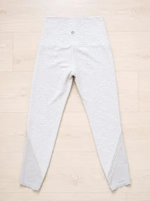 Lululemon Women's Wunder Under High-Rise Crop Yoga Leggings Scalloped Hem 6 thumbnail 2