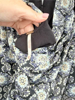 Free People Gabi Tunic Retro Bell Sleeves Ruffled Tiered Dress Size Medium thumbnail 6
