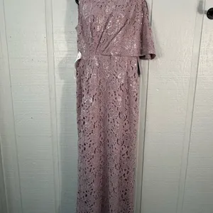 JS Collections Arabella Pink Purple Gown Size 12 NWT thumbnail 13