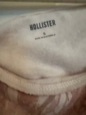 Hollister Pink Crop Sweater thumbnail 2