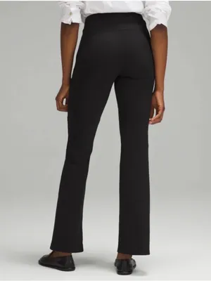 lululemon athletica Women's Black Boot-Cut Performance Pants thumbnail 8