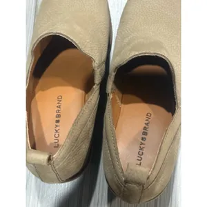 Lucky Brand LP-Vennia Dune Nubuck Leather Chelsea Ankle Booties Women’s 7 thumbnail 5
