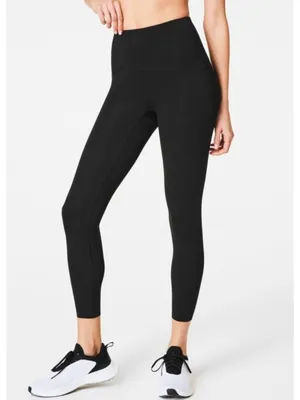 Spanx SPANXshape™ Booty Boost® 7/8 Leggings Very Black High-Rise Waist Tights thumbnail 6