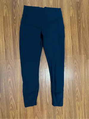 Lululemon Invigorate High Rise Navy Athletic Yoga Running Leggings 8 thumbnail 2