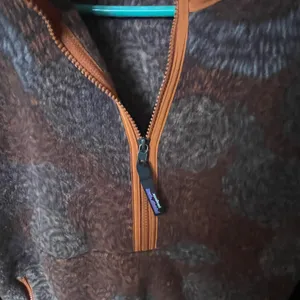 🏔️ Rare Patagonia Synchilla Marsupial Pullover Fleece Earth Tone Print thumbnail 3