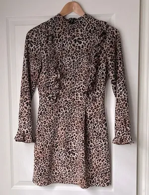 Topshop animal print dress thumbnail 1