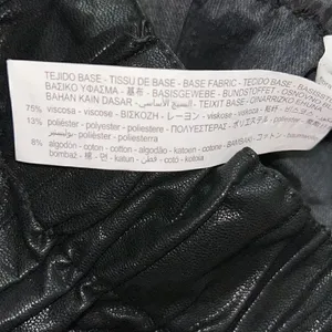 Zara Black Faux Leather Mini Skirt(Size Medium) thumbnail 5