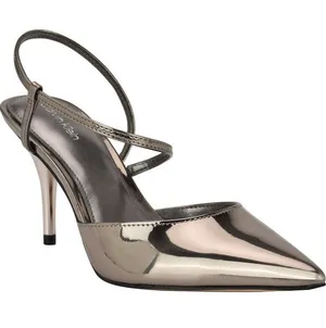 Calvin Klein Women's Cordera Strappy Slip-On Stiletto Pumps Size 8M thumbnail 1
