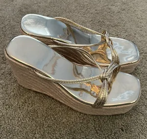 Gold Wedges Size 8 thumbnail 1