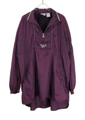 1990s Vintage Reebok Purple Wind Breaker Jacket Retro Streetwear thumbnail 1