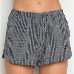 ✨ Brandy Melville Black Floral Zadie Short ✨ thumbnail 1