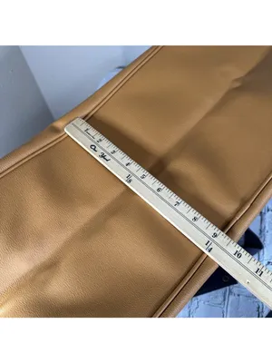 DSW Blue Cognac Weekender Duffel Travel Tote Bag Convertible Shoulder Carry thumbnail 14