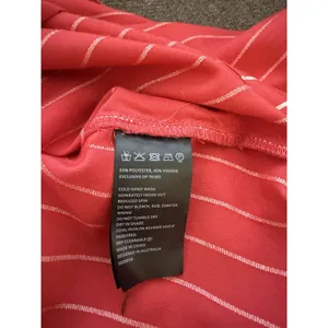 Bardot Malira Mini Shirt Dress US 4 Red White Striped Tie Front Preppy Vacation thumbnail 11